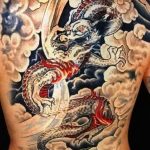 Фото рисунка тату дракон 12.10.2018 №282 - dragon tattoo - tattoo-photo.ru