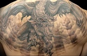 Фото рисунка тату дракон 12.10.2018 №286 - dragon tattoo - tattoo-photo.ru