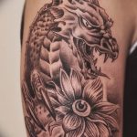 Фото рисунка тату дракон 12.10.2018 №288 - dragon tattoo - tattoo-photo.ru