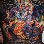 Фото рисунка тату дракон 12.10.2018 №292 - dragon tattoo - tattoo-photo.ru