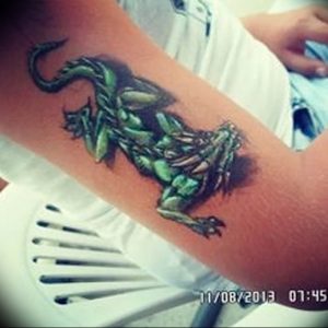 Фото рисунка тату дракон 12.10.2018 №297 - dragon tattoo - tattoo-photo.ru
