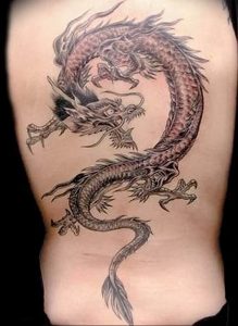 Фото рисунка тату дракон 12.10.2018 №298 - dragon tattoo - tattoo-photo.ru