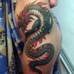 Фото рисунка тату дракон 12.10.2018 №300 - dragon tattoo - tattoo-photo.ru