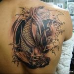 Фото рисунка тату дракон 12.10.2018 №305 - dragon tattoo - tattoo-photo.ru