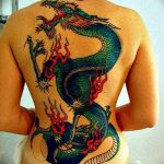 Фото рисунка тату дракон 12.10.2018 №306 - dragon tattoo - tattoo-photo.ru