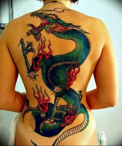 Фото рисунка тату дракон 12.10.2018 №306 - dragon tattoo - tattoo-photo.ru