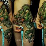 Фото рисунка тату дракон 12.10.2018 №311 - dragon tattoo - tattoo-photo.ru