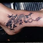 Фото рисунка тату дракон 12.10.2018 №316 - dragon tattoo - tattoo-photo.ru