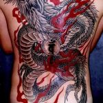 Фото рисунка тату дракон 12.10.2018 №321 - dragon tattoo - tattoo-photo.ru