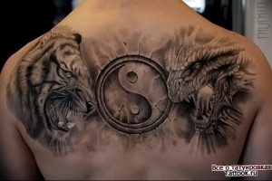 Фото рисунка тату дракон 12.10.2018 №325 - dragon tattoo - tattoo-photo.ru