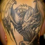 Фото рисунка тату дракон 12.10.2018 №328 - dragon tattoo - tattoo-photo.ru