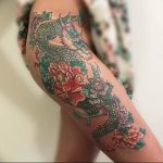 Фото рисунка тату дракон 12.10.2018 №333 - dragon tattoo - tattoo-photo.ru