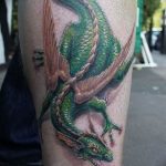 Фото рисунка тату дракон 12.10.2018 №335 - dragon tattoo - tattoo-photo.ru