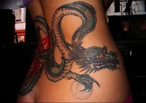 Фото рисунка тату дракон 12.10.2018 №340 - dragon tattoo - tattoo-photo.ru
