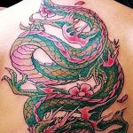 Фото рисунка тату дракон 12.10.2018 №345 - dragon tattoo - tattoo-photo.ru