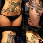 Фото рисунка тату дракон 12.10.2018 №348 - dragon tattoo - tattoo-photo.ru
