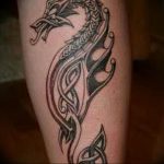 Фото рисунка тату дракон 12.10.2018 №357 - dragon tattoo - tattoo-photo.ru