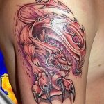 Фото рисунка тату дракон 12.10.2018 №367 - dragon tattoo - tattoo-photo.ru