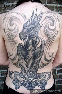 Фото рисунка тату дракон 12.10.2018 №370 - dragon tattoo - tattoo-photo.ru
