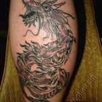 Фото рисунка тату дракон 12.10.2018 №379 - dragon tattoo - tattoo-photo.ru