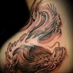Фото рисунка тату дракон 12.10.2018 №381 - dragon tattoo - tattoo-photo.ru
