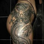 Фото рисунка тату дракон 12.10.2018 №388 - dragon tattoo - tattoo-photo.ru