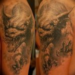 Фото рисунка тату дракон 12.10.2018 №393 - dragon tattoo - tattoo-photo.ru