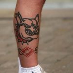 Фото рисунка тату кабан 11.10.2018 №097 - boar tattoo - tattoo-photo.ru