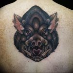 Фото рисунка тату кабан 11.10.2018 №105 - boar tattoo - tattoo-photo.ru