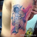 Фото рисунка тату космонавт 31.10.2018 №102 - cosmonaut tattoo - tattoo-photo.ru