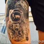 Фото рисунка тату космонавт 31.10.2018 №158 - cosmonaut tattoo - tattoo-photo.ru