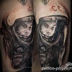 Фото рисунка тату космонавт 31.10.2018 №162 - cosmonaut tattoo - tattoo-photo.ru