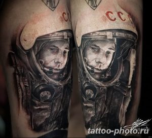 Фото рисунка тату космонавт 31.10.2018 №162 - cosmonaut tattoo - tattoo-photo.ru
