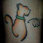 Фото рисунка тату кошка 09.10.2018 №042 - cat tattoo - tattoo-photo.ru
