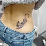 Фото рисунка тату кошка 09.10.2018 №204 - cat tattoo - tattoo-photo.ru