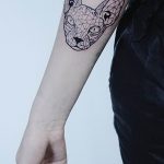 Фото рисунка тату кошка 09.10.2018 №247 - cat tattoo - tattoo-photo.ru