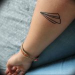 Фото рисунка тату оригами 12.10.2018 №007 - origami tattoo - tattoo-photo.ru