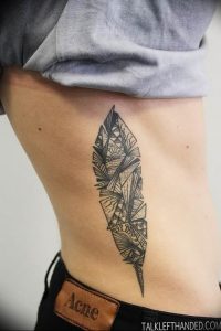 Фото рисунка тату оригами 12.10.2018 №036 - origami tattoo - tattoo-photo.ru