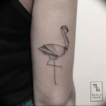 Фото рисунка тату оригами 12.10.2018 №068 - origami tattoo - tattoo-photo.ru