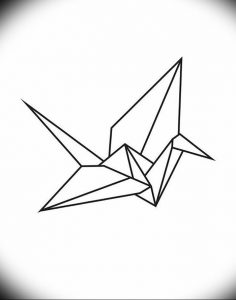 Origami Crane Drawing Inspirational 25 best ideas about Origami