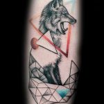 Фото рисунка тату оригами 12.10.2018 №109 - origami tattoo - tattoo-photo.ru