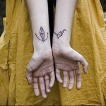 Фото рисунка тату оригами 12.10.2018 №120 - origami tattoo - tattoo-photo.ru