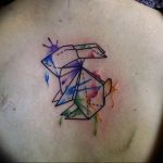 Фото рисунка тату оригами 12.10.2018 №130 - origami tattoo - tattoo-photo.ru