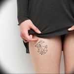 Фото рисунка тату оригами 12.10.2018 №131 - origami tattoo - tattoo-photo.ru