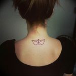 Фото рисунка тату оригами 12.10.2018 №134 - origami tattoo - tattoo-photo.ru