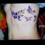 Фото рисунка тату оригами 12.10.2018 №148 - origami tattoo - tattoo-photo.ru