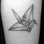 Фото рисунка тату оригами 12.10.2018 №185 - origami tattoo - tattoo-photo.ru
