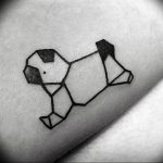 Фото рисунка тату оригами 12.10.2018 №195 - origami tattoo - tattoo-photo.ru