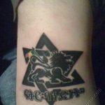 Фото рисунка тату шестиконечная звезда 12.10.2018 №003 - tattoo six poin - tattoo-photo.ru