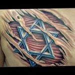 Фото рисунка тату шестиконечная звезда 12.10.2018 №011 - tattoo six poin - tattoo-photo.ru